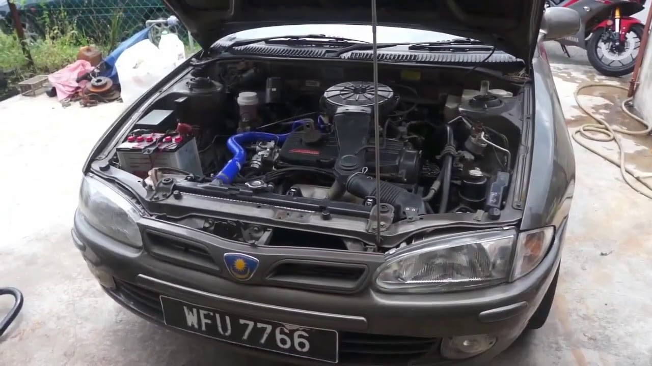 Tutorial / DIY. cara2 ganti fuel filter, AC pam dan fuel hos. 4G13 dan 4G15 carburetor ( part 1/2 )