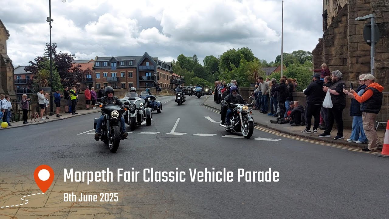 MORPETH FAIR Classic Vehicle Parade 2025
