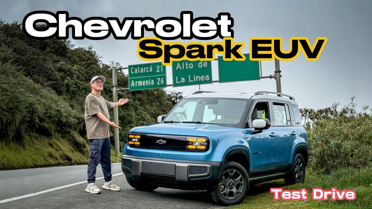 ⚡Chevrolet Spark EUV - 🚙 Nos Fuimos de viaje, ¿Hará más de 300 kms de autonomía? 😱 - Test Drive