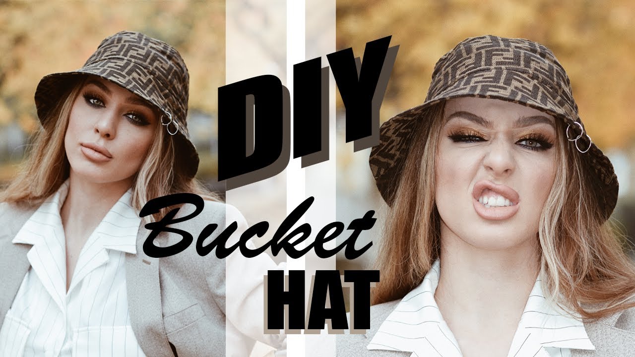 DIY Bucket Hat ( EASY ) | Tijana Arsenijevic