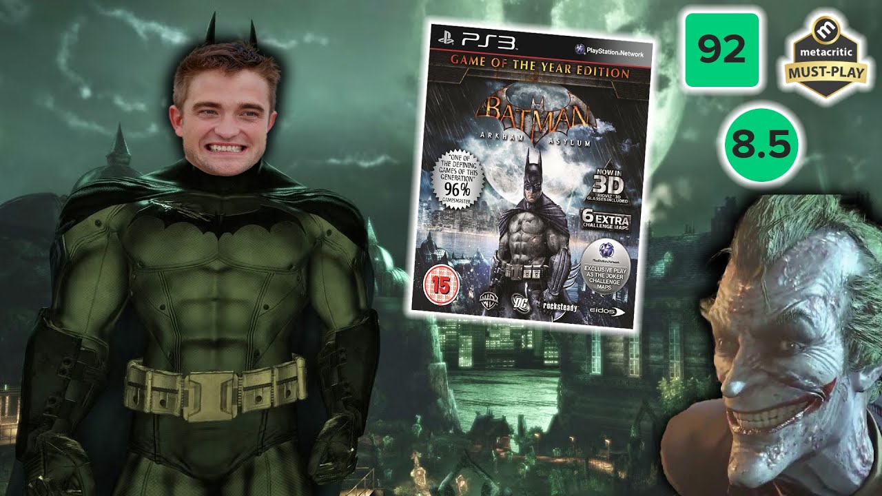 Batman Arkham Asylum je temný master piece