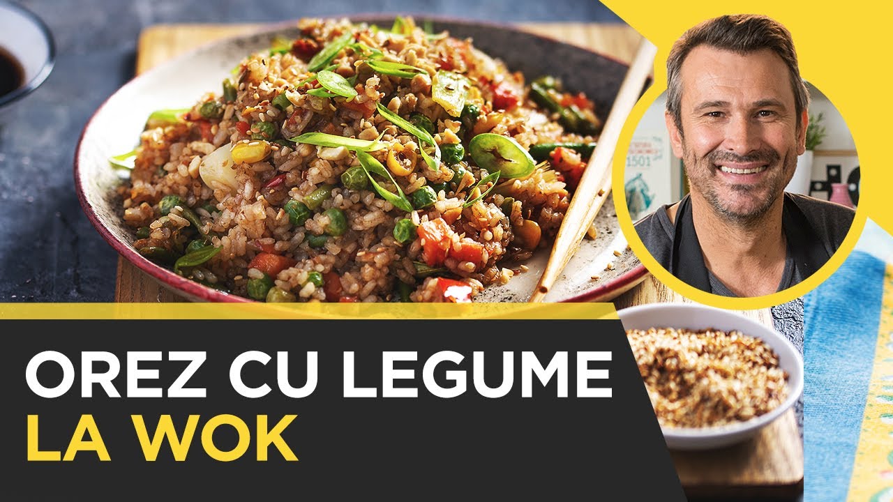 Orez cu legume la wok| PENNY Market si Chef Nicolai Tand
