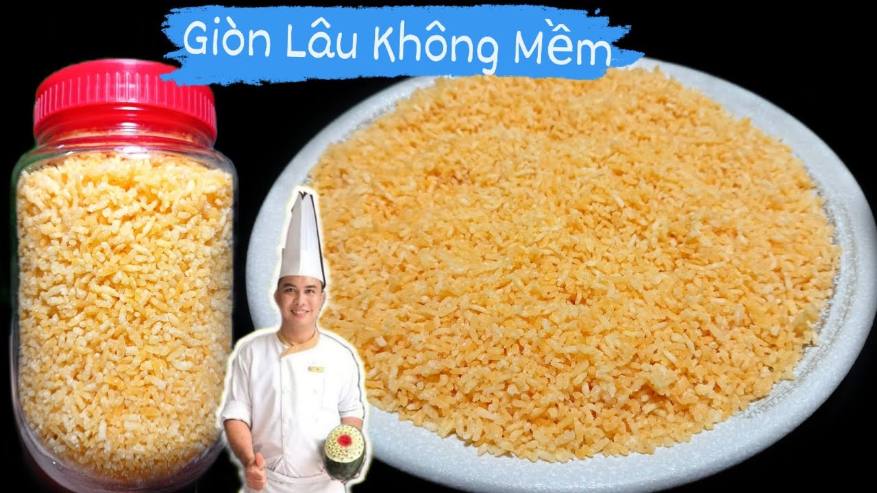Bí Quyết Làm Hạt Giòn Từ Cơm Tươi, Loại Hạt Không Thể Thiếu Trong Món Cơm Chiên