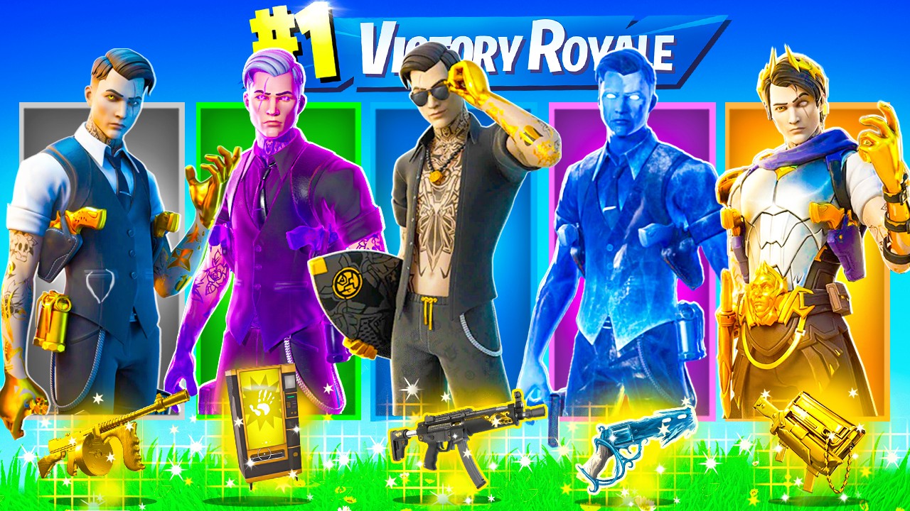 The RANDOM MIDAS Boss Challenge in Fortnite!