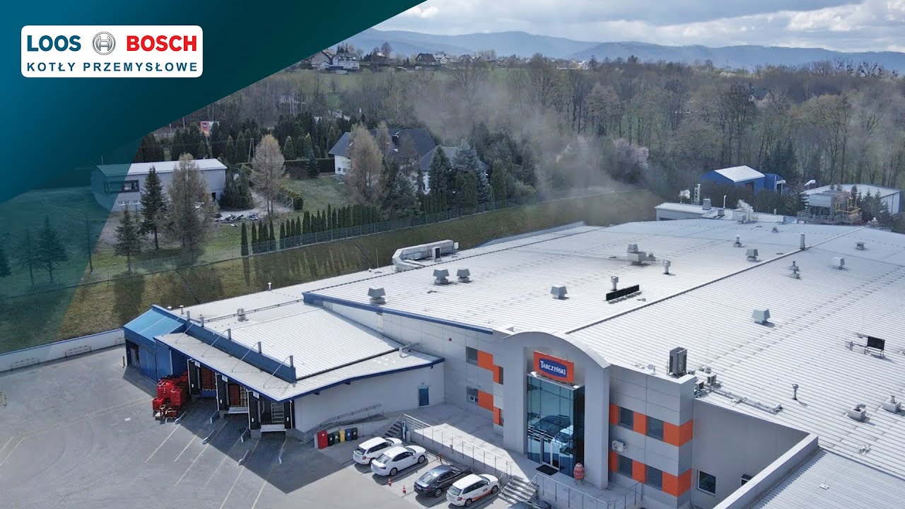 LOOS Bosch Universal UL-S: 5 t/h pary wodnej dla zakładów mięsnych Tarczyński S.A.