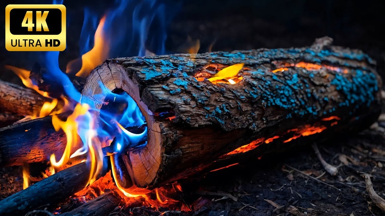 🔥A Peaceful Evening by the Fire | 11 Hours Fireplace Glow