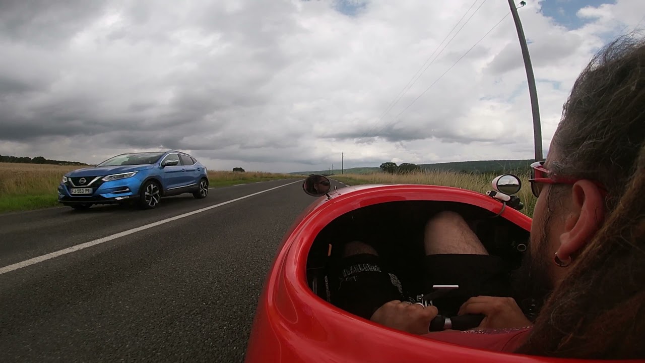 mon record de 84 km/h dépasser !