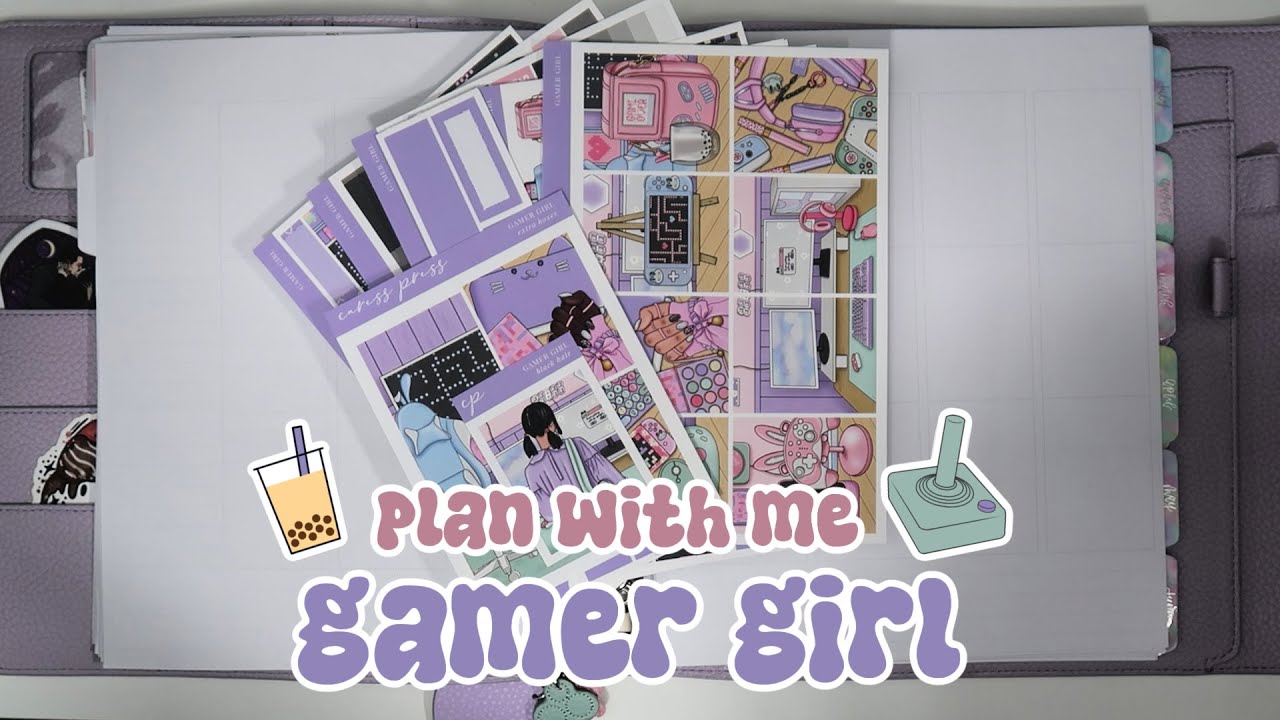 Plan With Me 🎮  Gamer Girl (CaressPress)