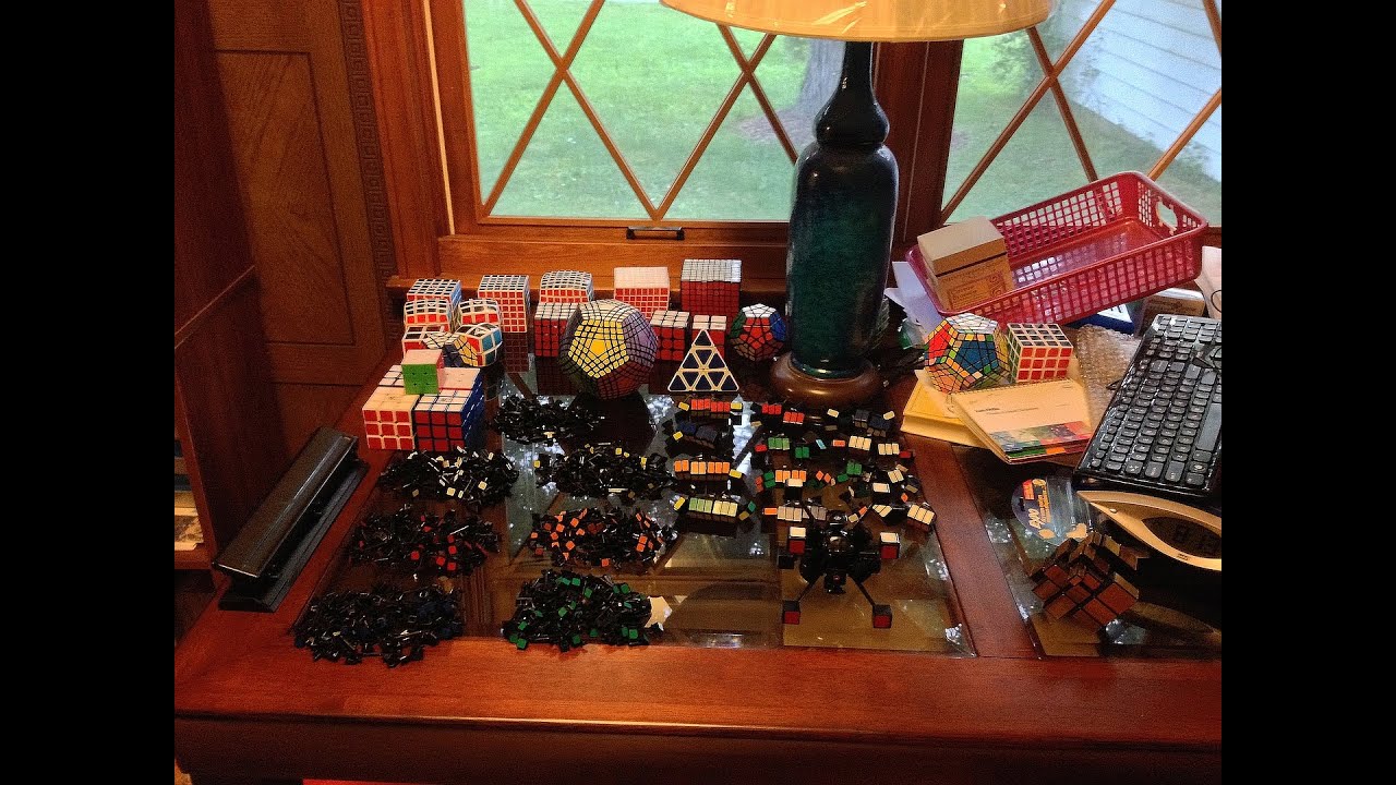 Assembly of 10x10 Rubik's Cube