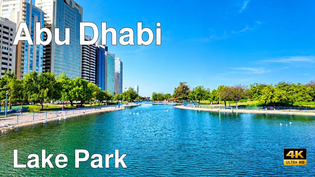 Walking Abu Dhabi's Corniche | Pure Relaxation in 4K