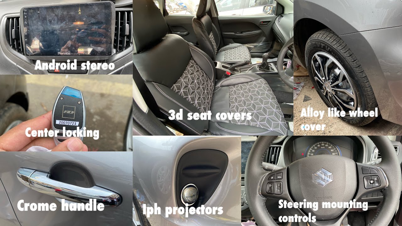 Baleno 2020 base model modified | steering mouting controls in baleno sigma base|baleno base to top
