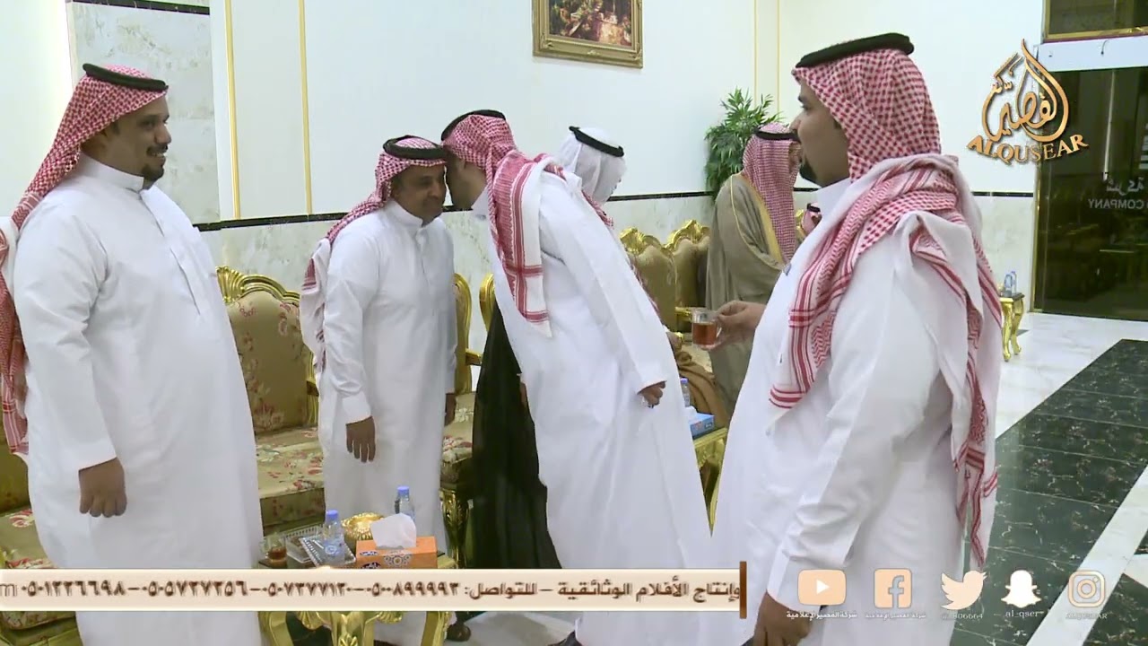 حفل خامس ذوي سفران من قبيلة ربيع من عتيبة بمناسبة زواج  بندر  و سعود   ومحمد