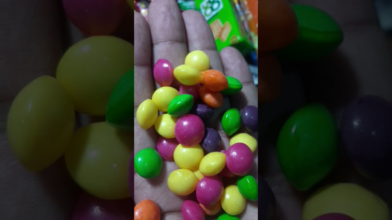 Crazy Sours Skittles yummy tasty 😋 😜 😍 😀 😊 👌  Khatta Meetha taste yummy Aaaaaahhhhh.....