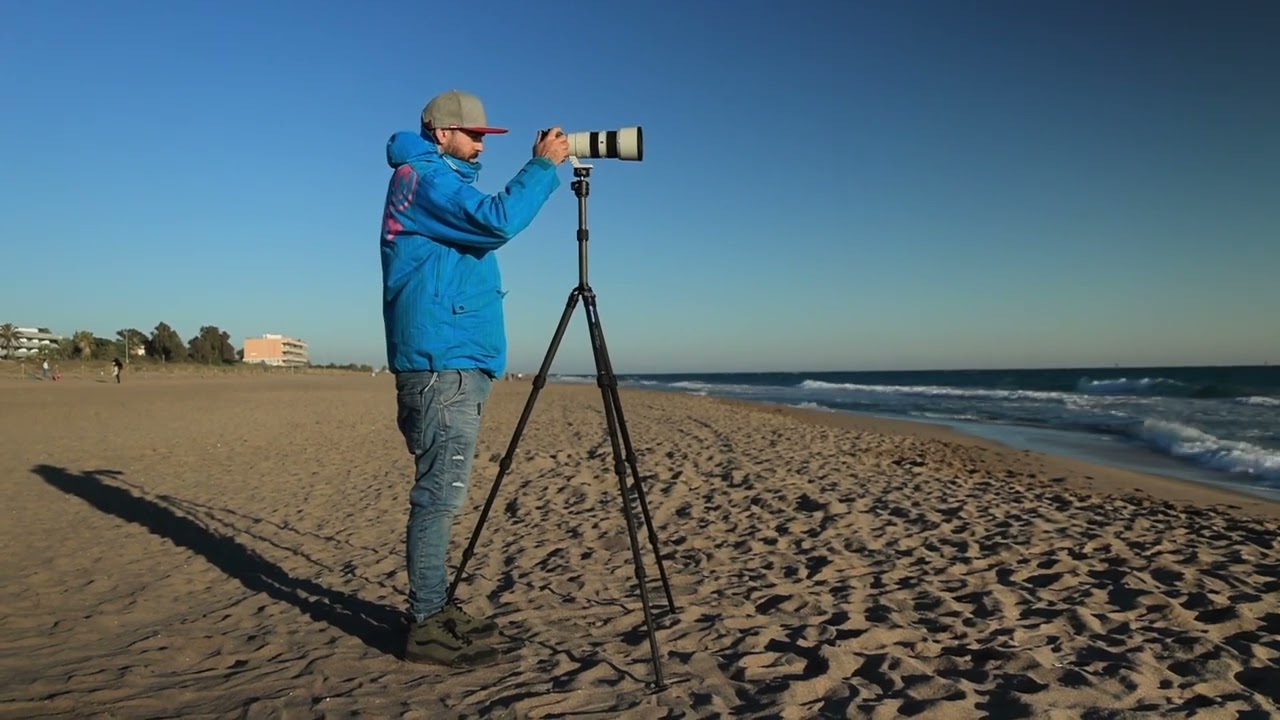 Prueba de los Trípodes Leofoto con Danny Vela