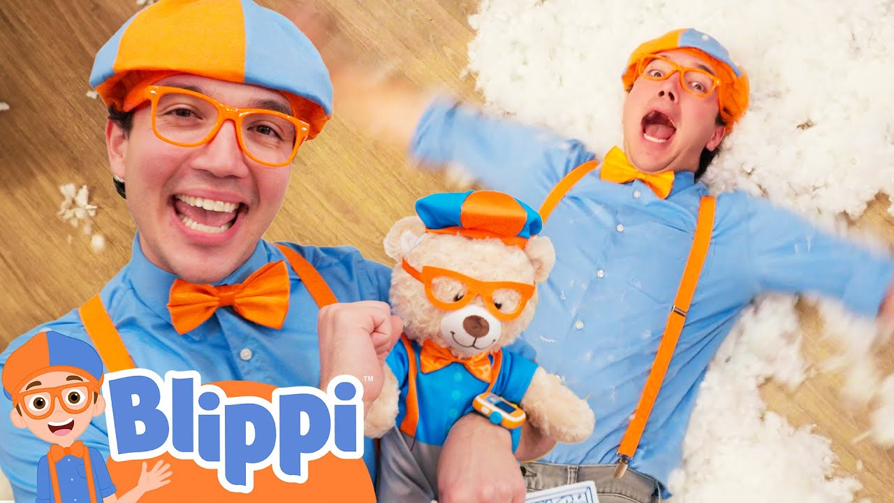 How To Make a Blippi Build-A-Bear! | BEST OF BLIPPI TOYS | Educational Videos for Kids