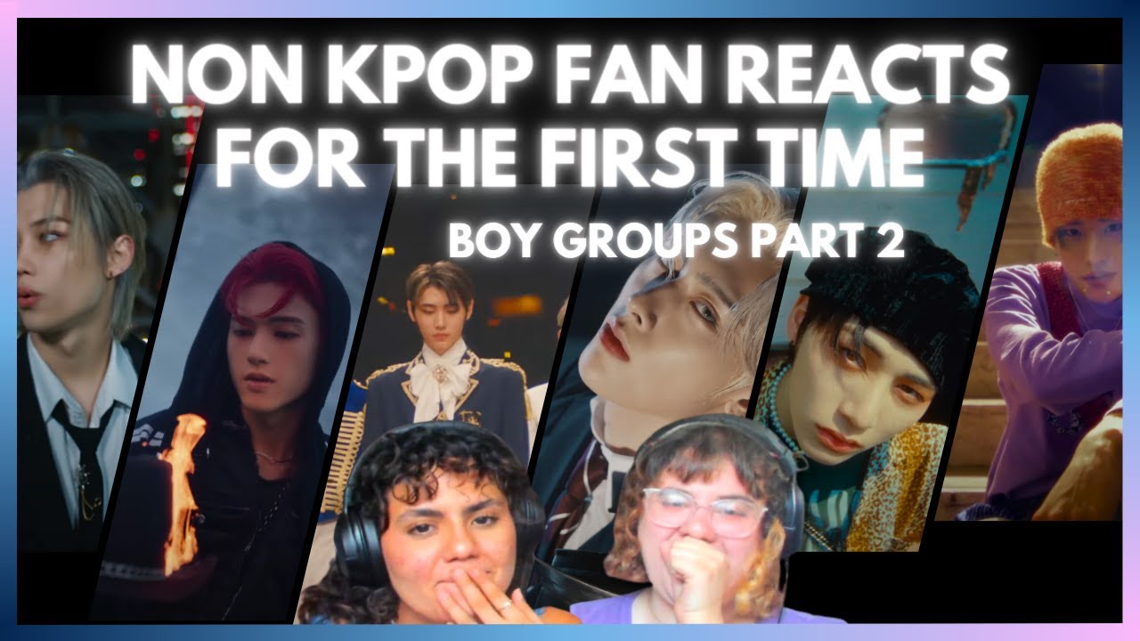Non K-Pop Fan Reacts to K-pop for the first time || Boy Groups P2 || SKZ, ATZ, ENHA, ZB1, BND, RIIZE