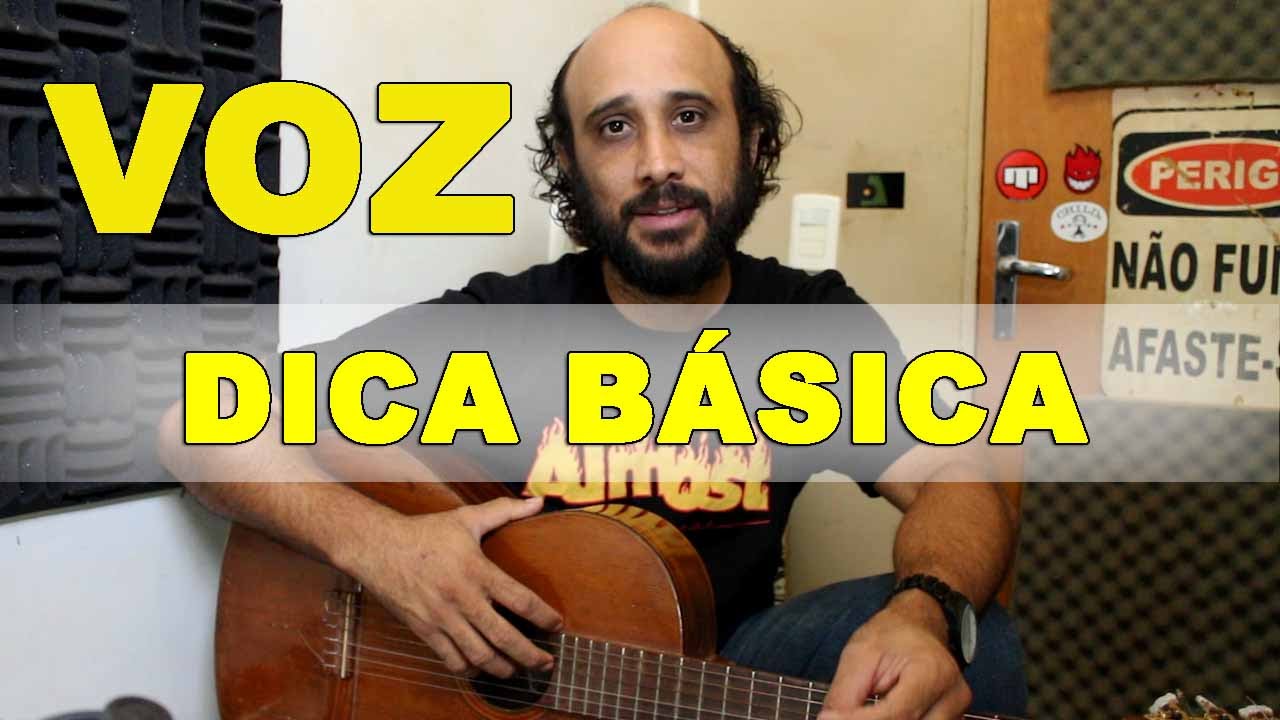 4ª Aula VOZ - Dica Básica Pra Você Começar a Cantar Afinado