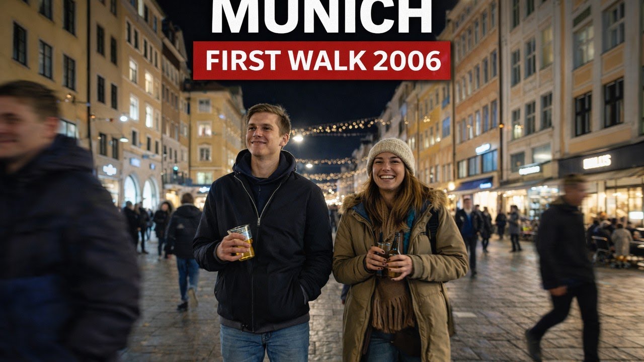 First Night Walk in Munich 2026 | City Center After New Year