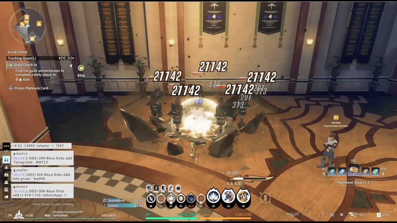 Blue Protocol Star Resonance | Heavy Guardian (Earthfort Spec) Tank DPS Build Showcase
