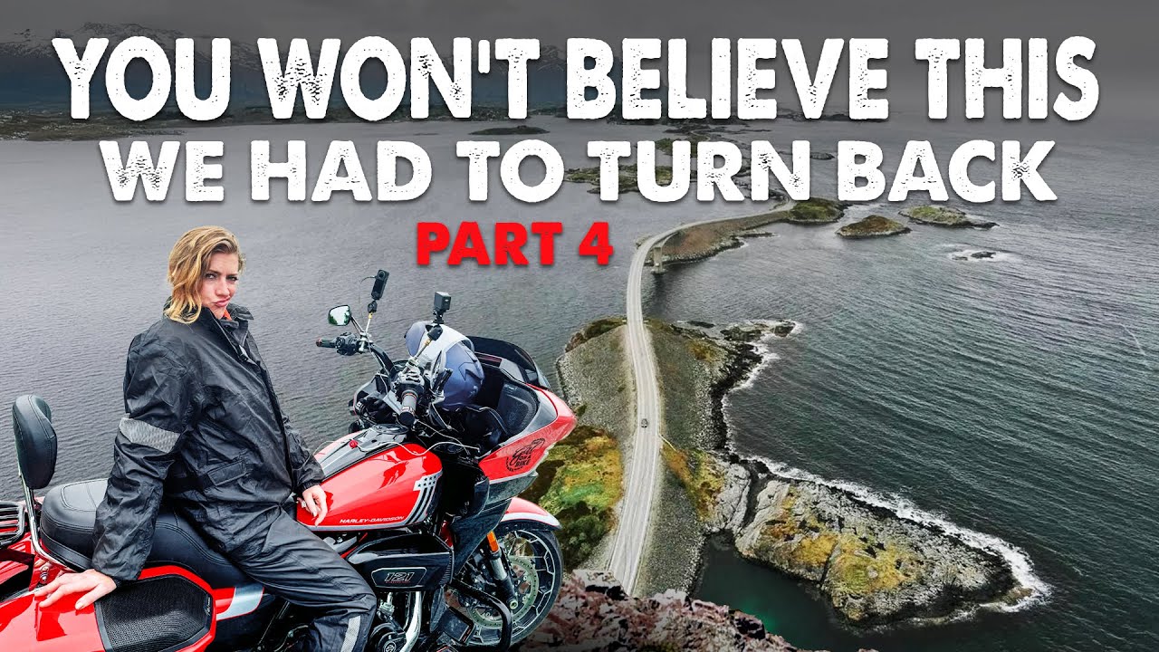 This the World’s Craziest Bridge? We RODE It! | Atlantic Road Norway Pt.4