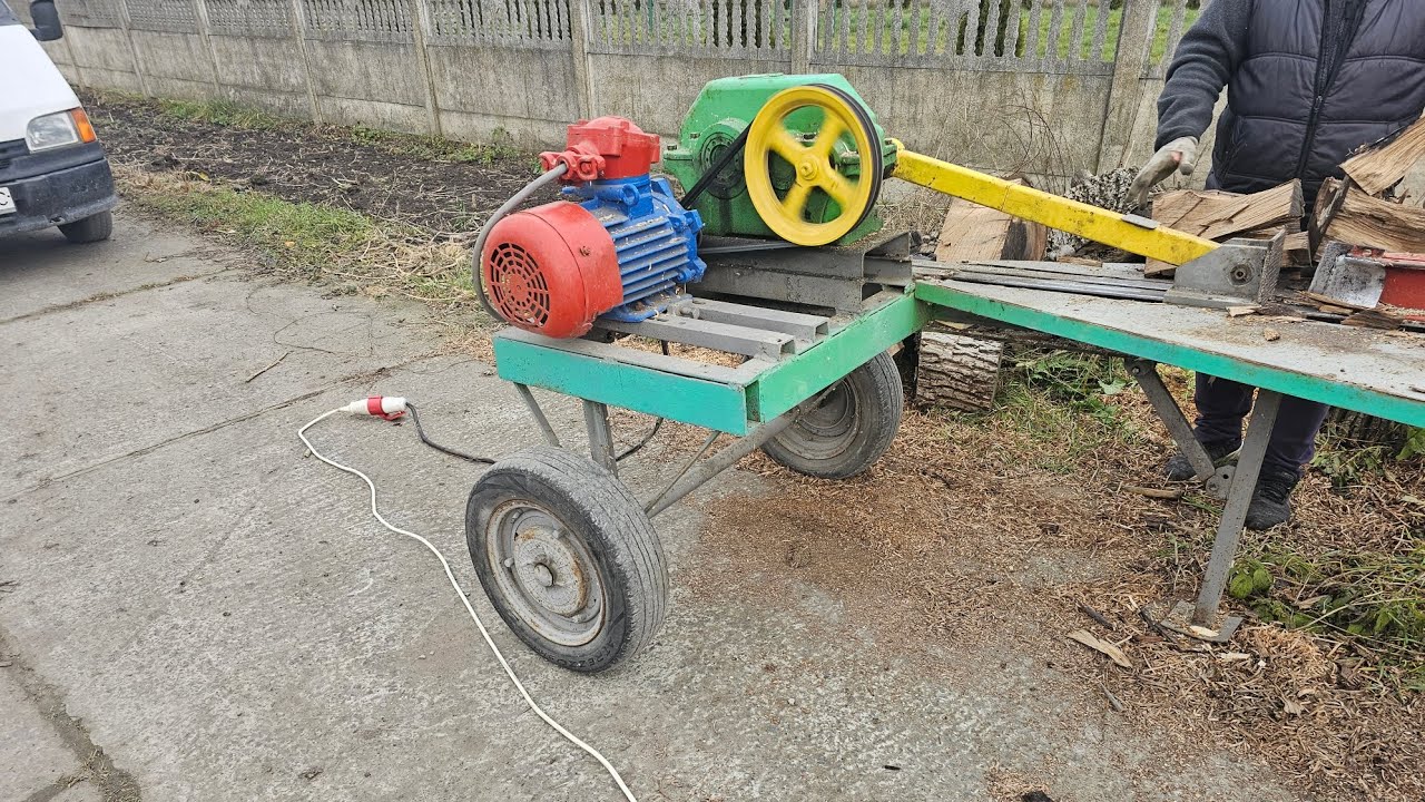 Дровокол#колун#механічний колун#поколка дров