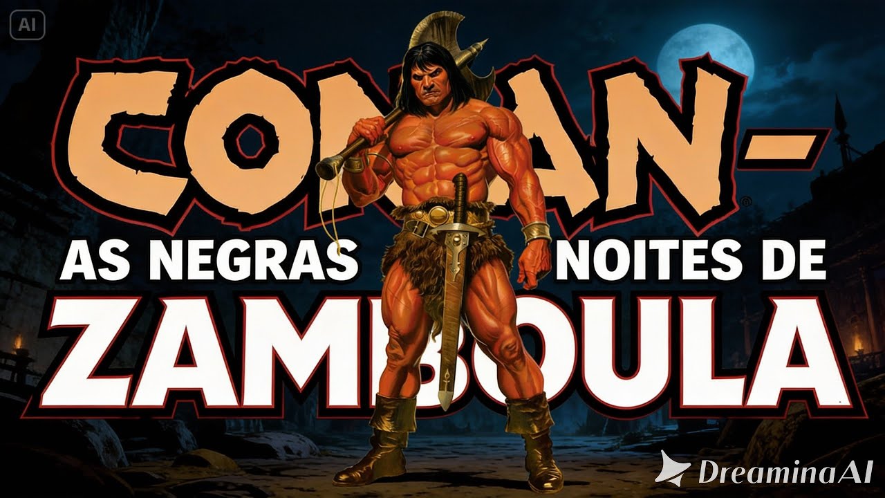 CONAN - AS NEGRAS NOITES DE ZAMBOULA - EPISÓDIO 9