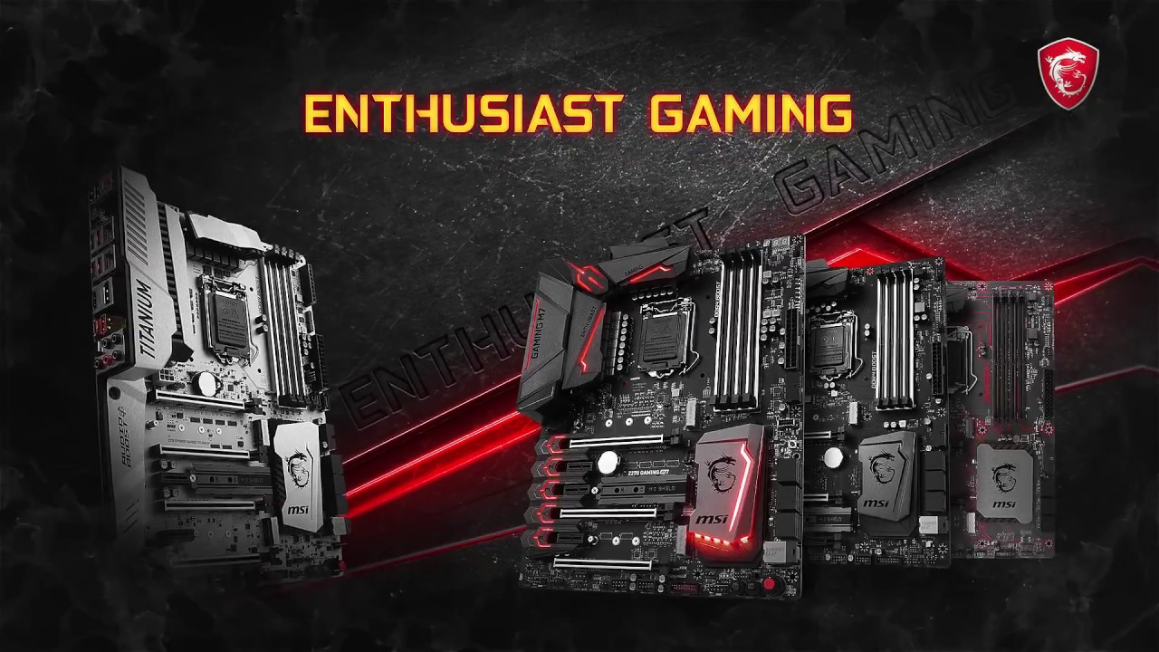 MSI Z270  DDR4  GAMING MOTHERBOARDS