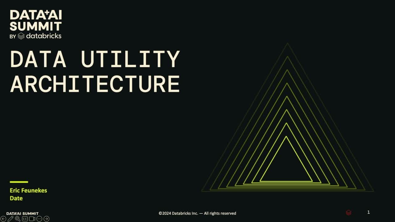 Data Utility Architecture: A Lakehouse Serving the Whole Enterprise