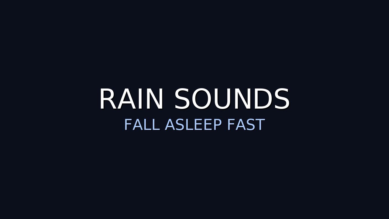 Heavy Rainfall White Noise | 1 Hours | Insomnia Relief