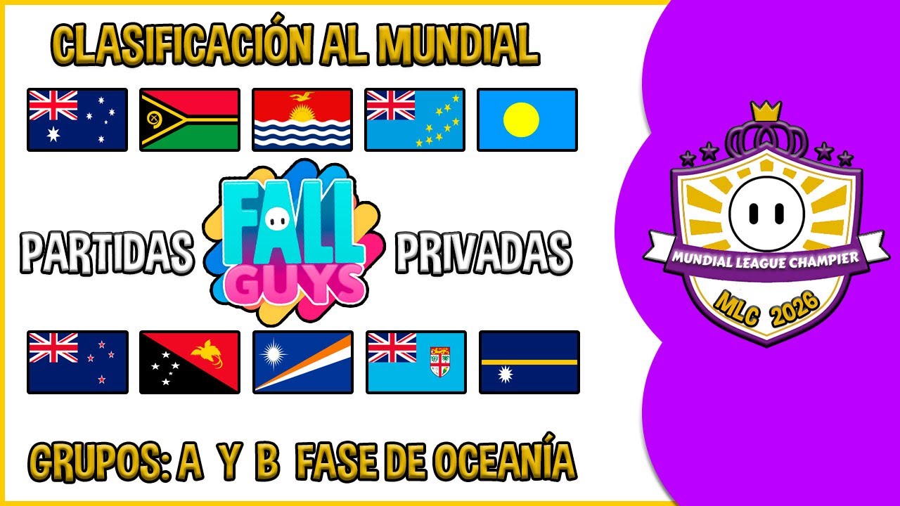 👉 ¡QUALIS MLC 2026 EN DIRECTO! 🎮 Fall Guys con SUBS | Privadas 🤗