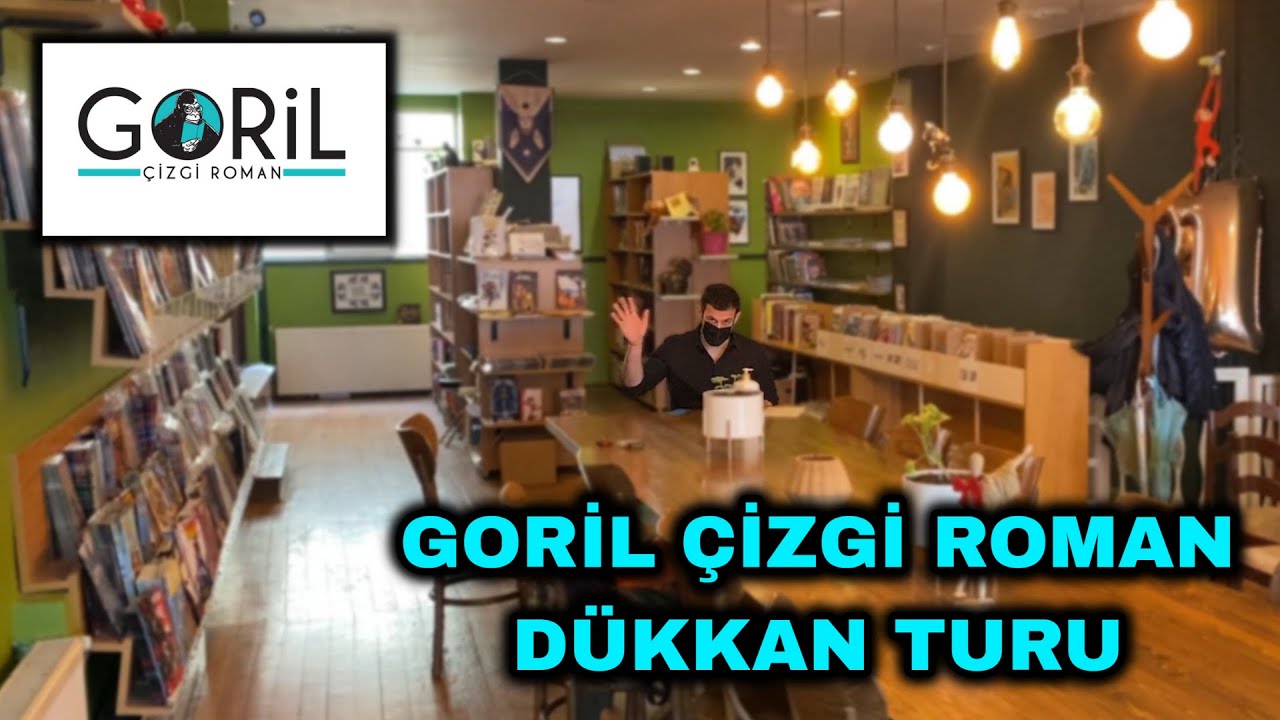 GORİL ÇİZGİ ROMAN | Dükkan Turu