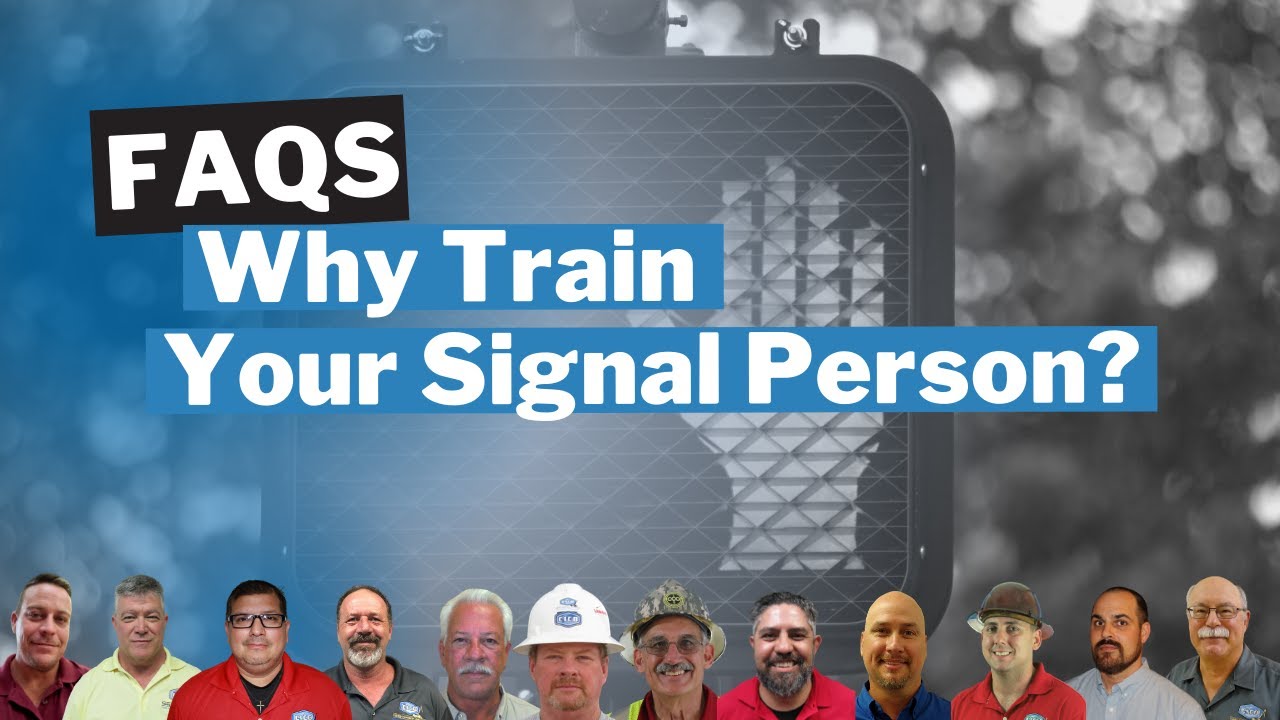 Why Train Your Signal Person?