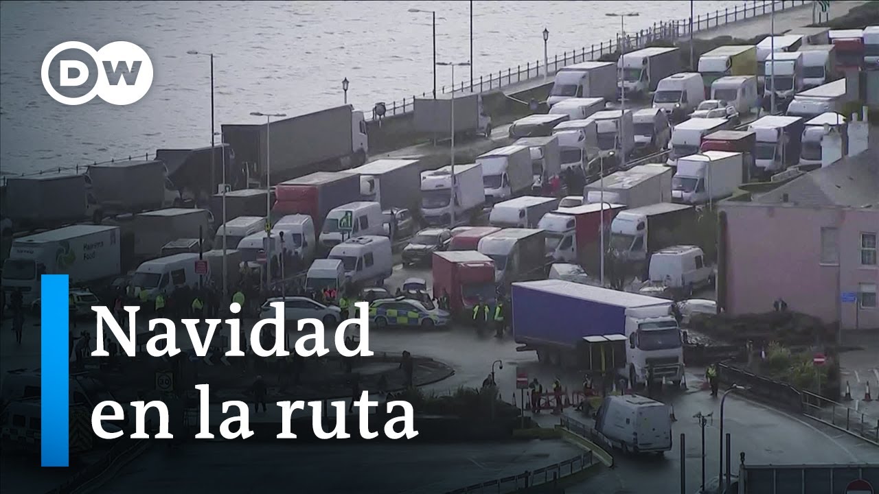 Camioneros a la deriva en Dover