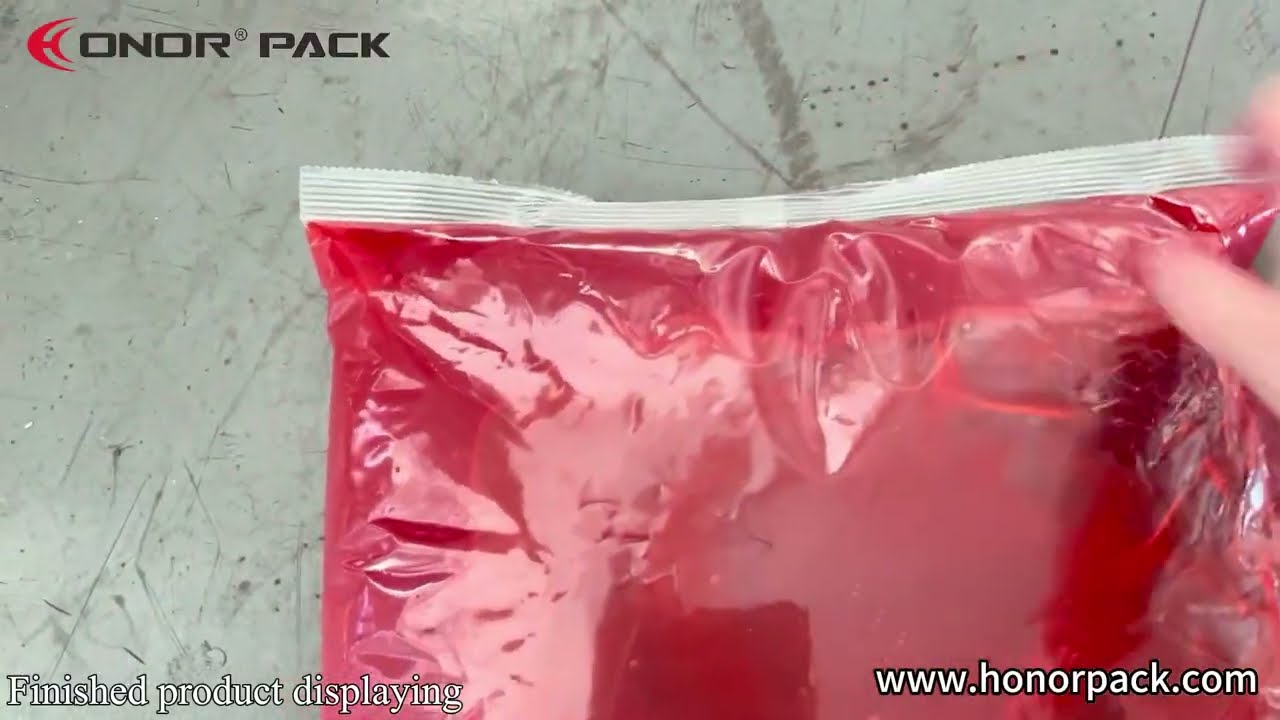 Automatic 1KG - 5KG Jam Pouch Filling Machine @Egypt