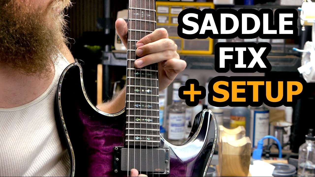 SCHECTER Dead E String Fix + Complete Setup