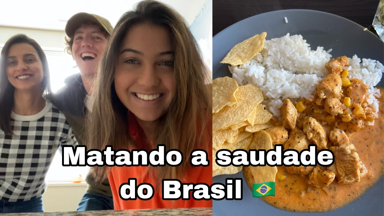 FAZENDO COMIDA BRASILEIRA COM OS MEUS AMIGOS