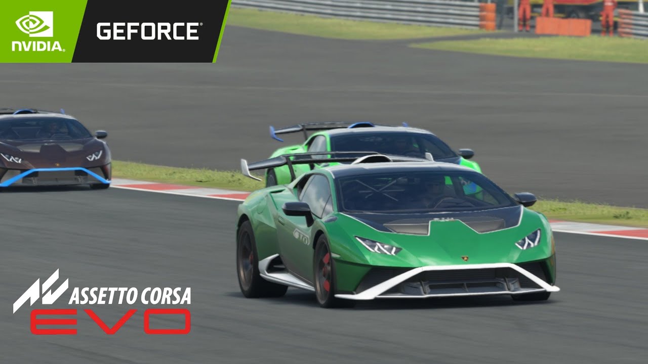 Lamborghini Huracan STO race at FUJI Speedway - Assetto Corsa EVO - 4K