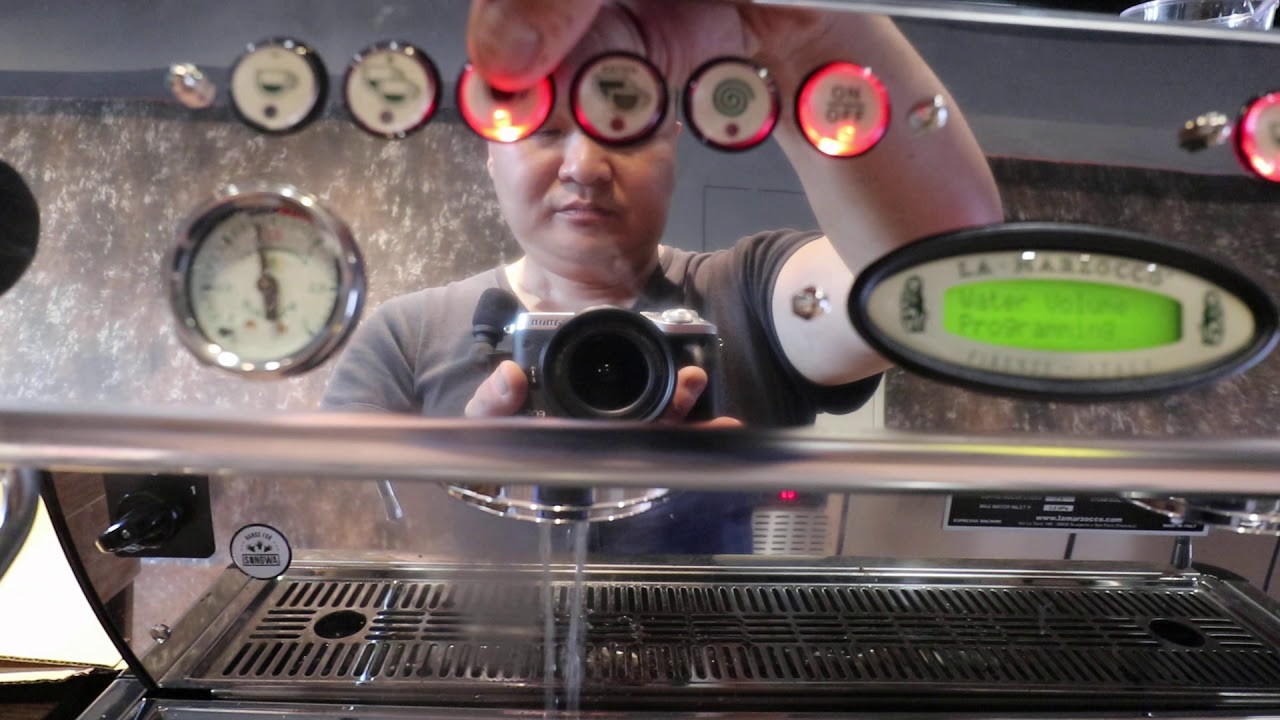 LA MARZOCCO GB5流量設定一