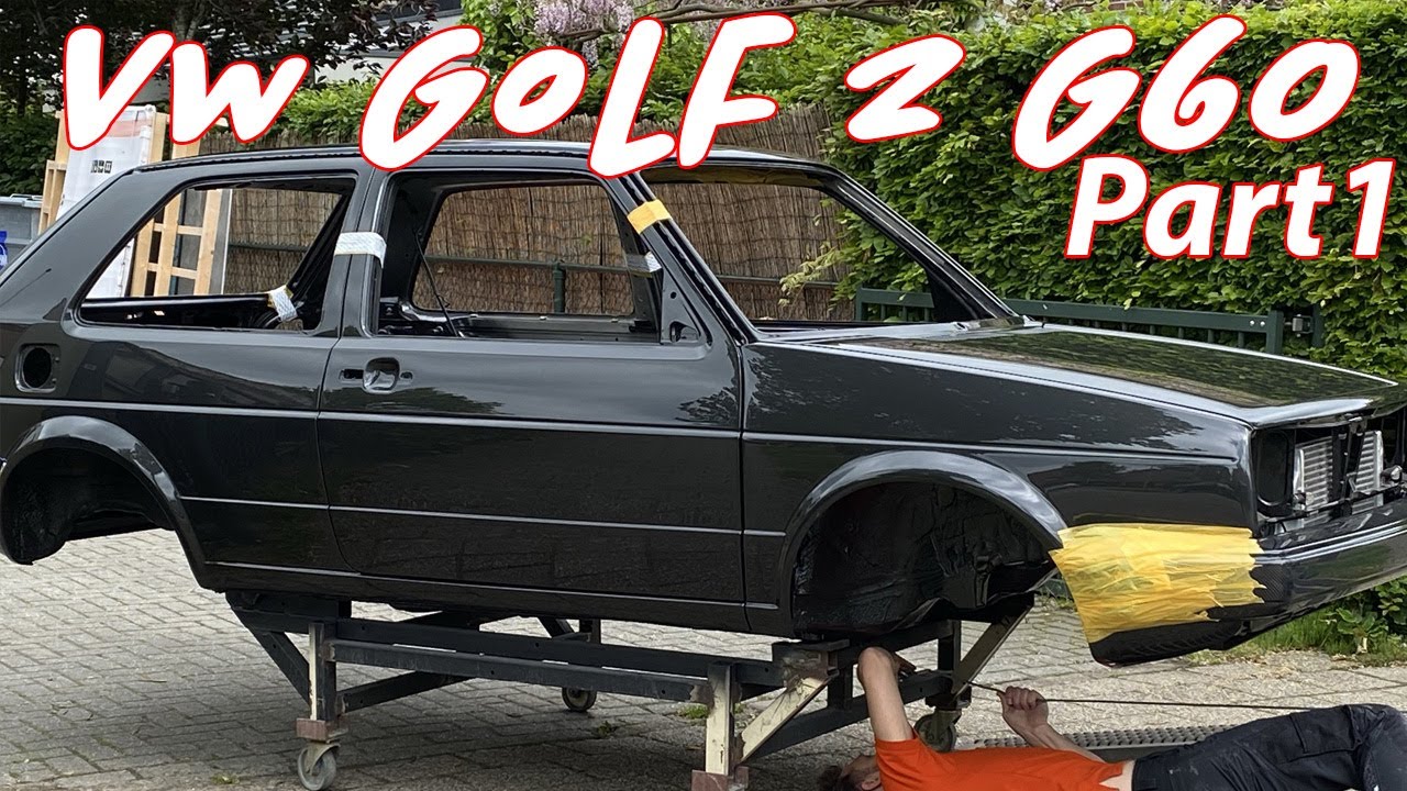 building the VW Golf Mk2 G60 part1