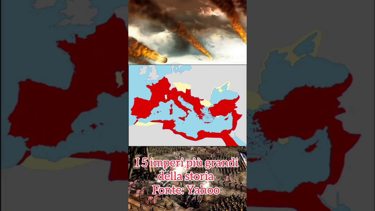I 5 imperi pi&ugrave; grandi della storia