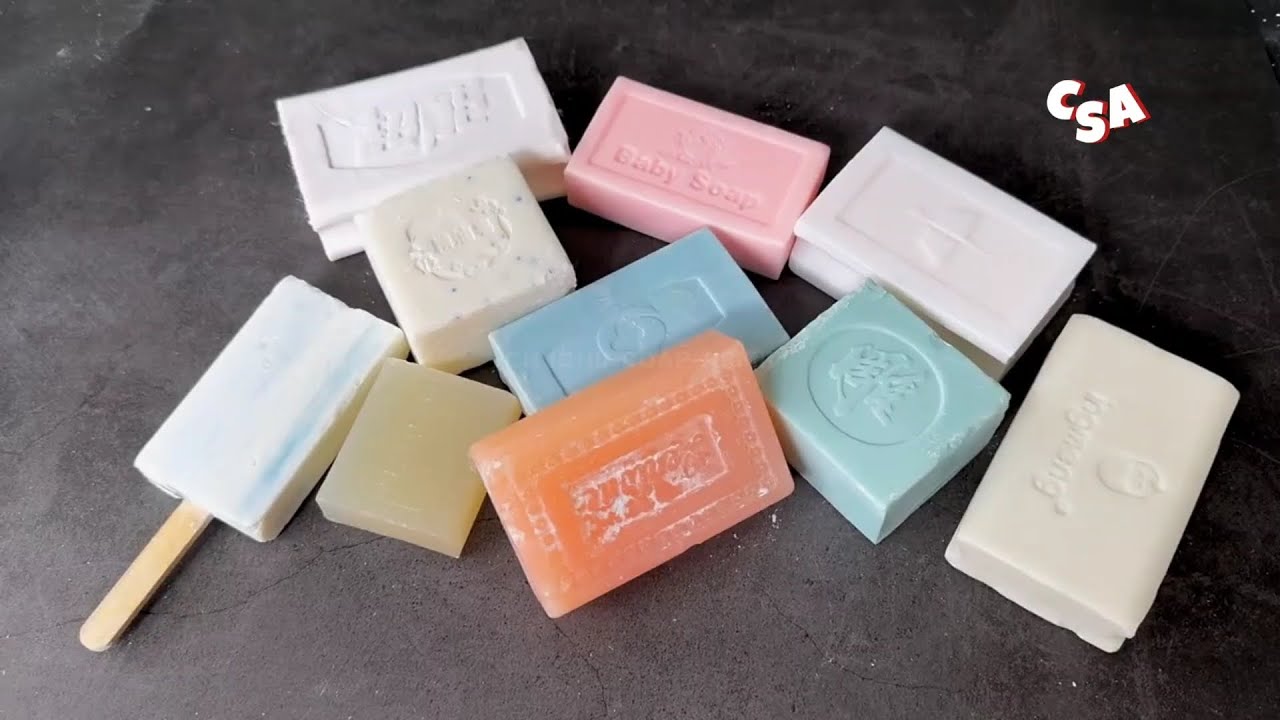 10 Dry ✨ soap Opening n Cutting asmr🌈🧴✨| satisfying, amazing, love,asmr,soap cutting