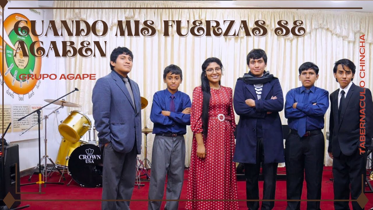 CUANDO MIS FUERZAS SE ACABEN  (Cover Ruth Alfaro ) Ágape Music