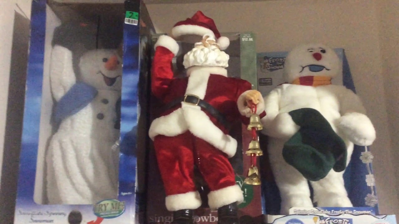 Gemmy 2004 Bell Spinning Santa