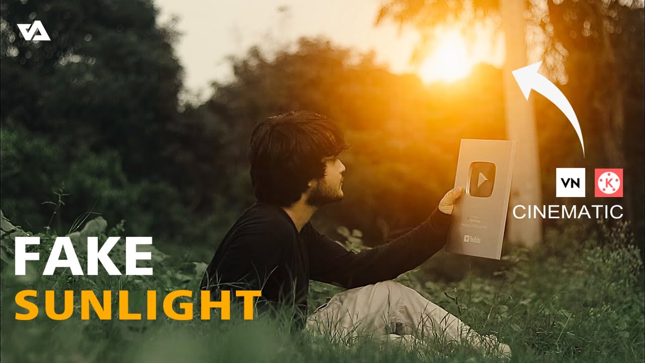 How to add fake light in video with mobile | TechAbuzar