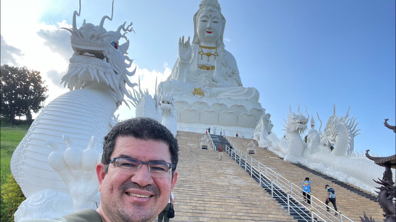 Gran Buda Blanco en Chiang Rai, Tailandia 🇹🇭
