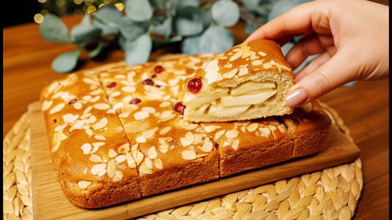 So backen Sie den berühmten Apfelkuchen, der auf der Zunge schmilzt! Schnelles und einfaches Rezept!