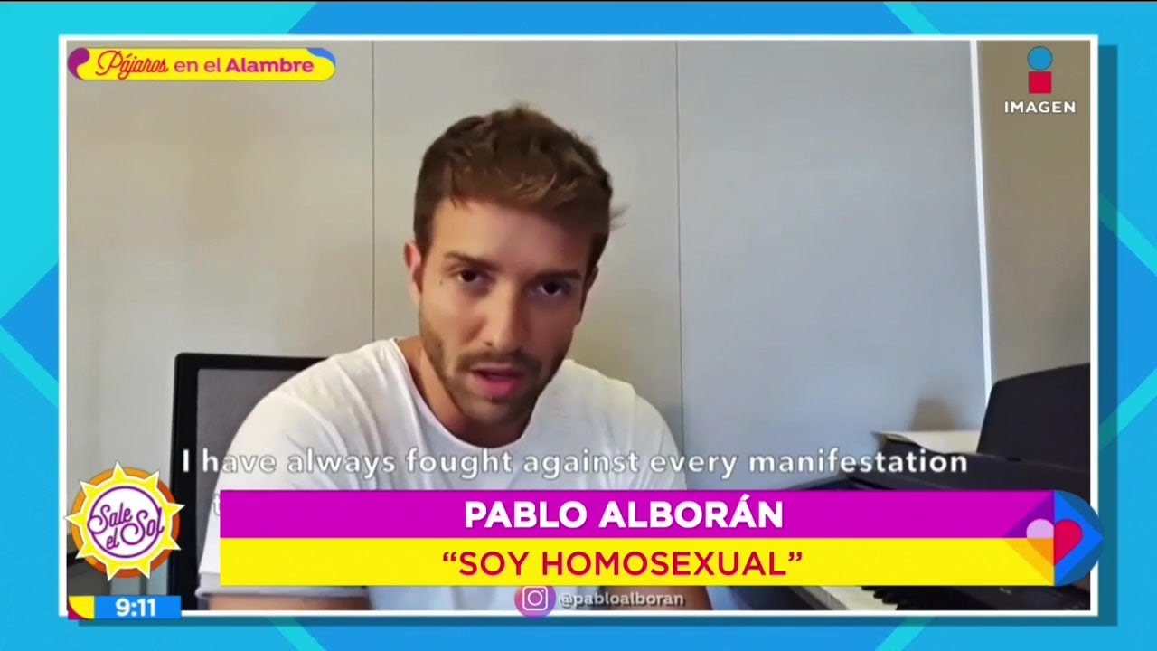 ¡Pablo Alborán revela que es homosexual! | Sale el Sol