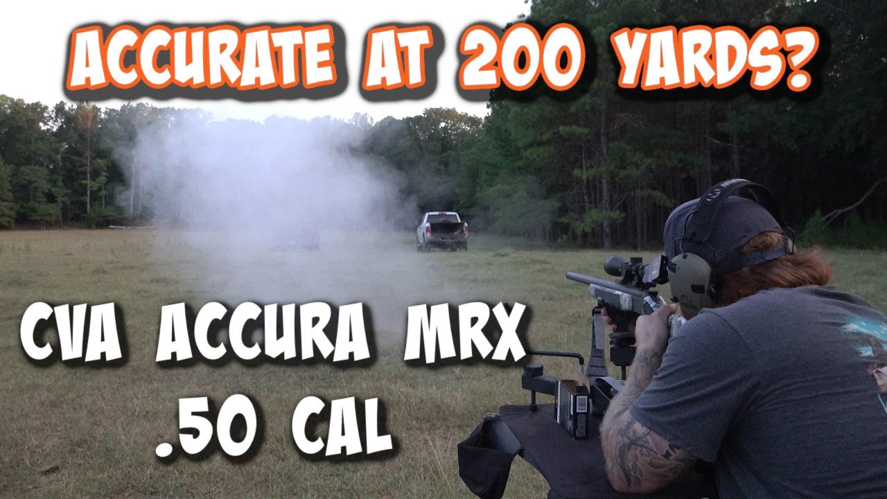 SHOOTING A CVA ACCURA MRX UP TO 200 YARDS!