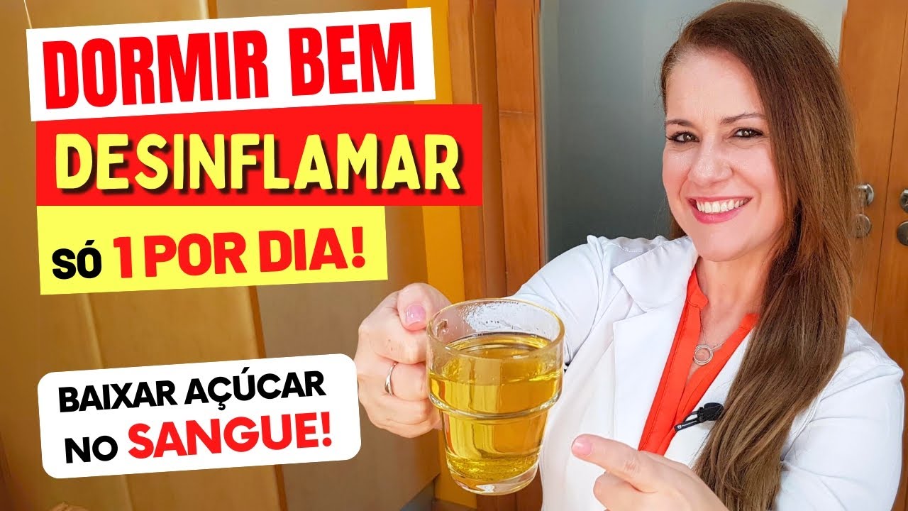 Só 1 POR DIA Depois do JANTAR — Para uma NOITE MAIS TRANQUILA e GLICOSE MAIS ESTÁVEL!