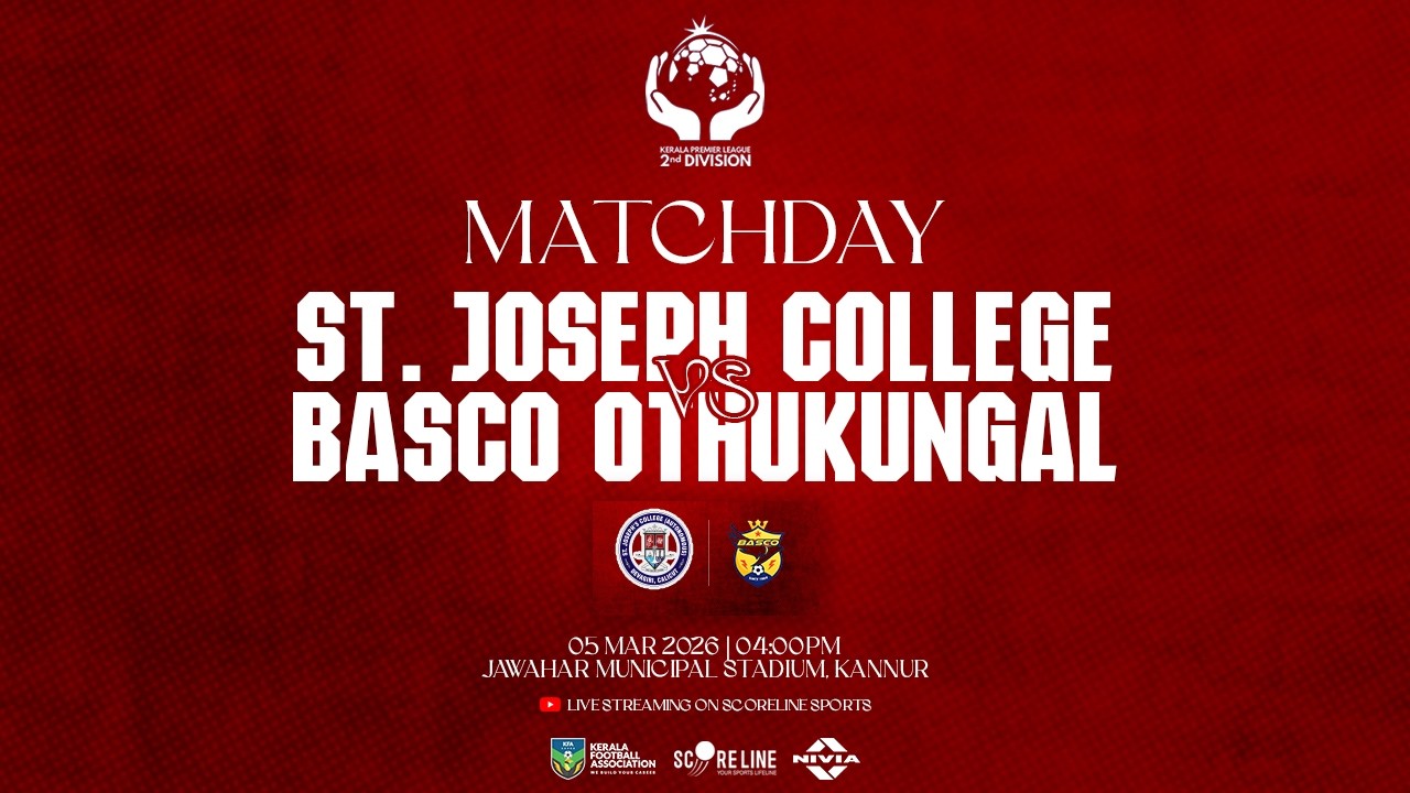 LIVE | St. Joseph College vs Basco Othukungal | Kerala Premier League 2nd Division